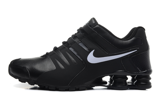 Noir blanc hommes chaussures Nike Shox actuels nouvelles 2014 (1)